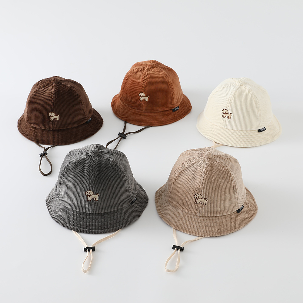 Детская вельветовая кепка для  – обзор и цена Bucket Hat Cotton