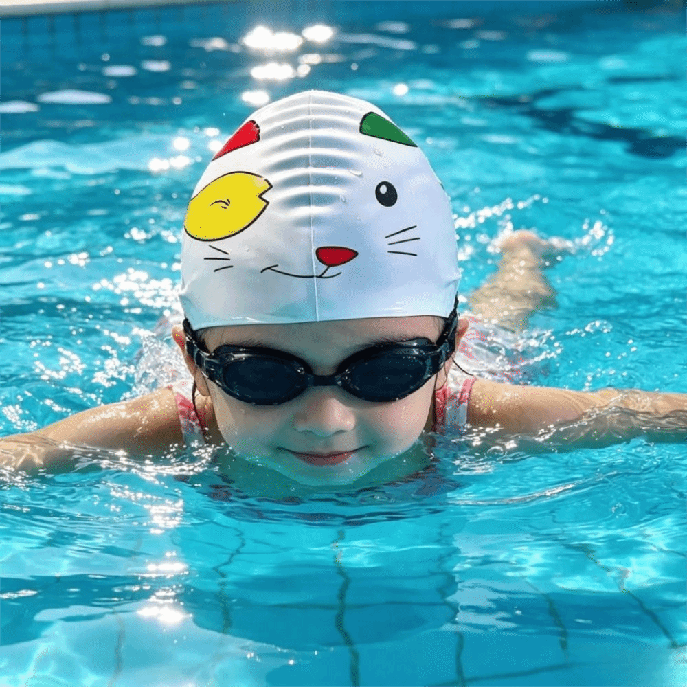 Эластичная водонепроницаемая с – обзор и цена Swim Hat Silicone