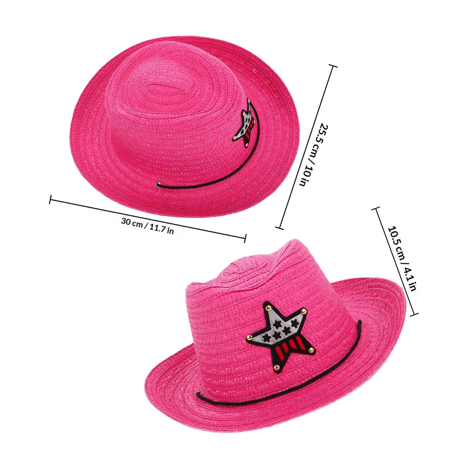 Детская ковбойская соломенная  – обзор и цена Cowboy Hat Straw