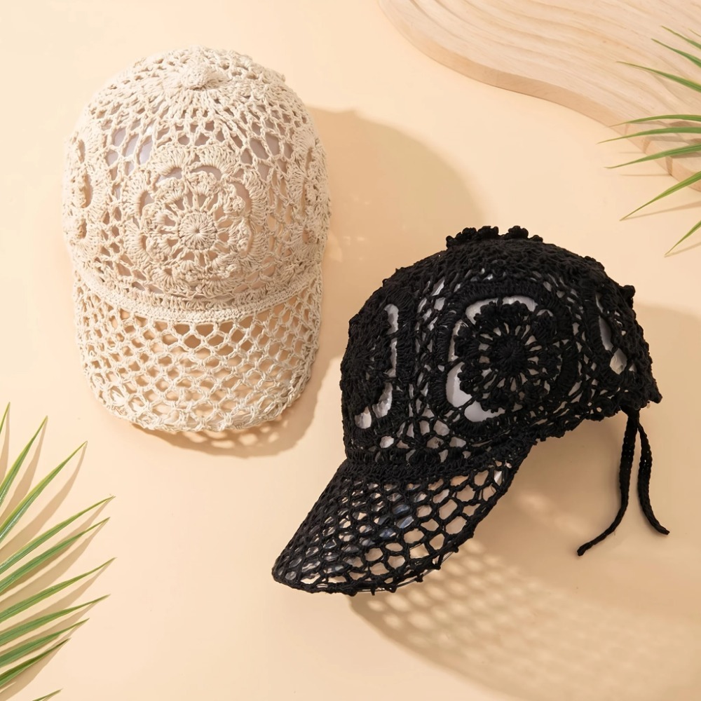 Вязаная крючком женская бейсбо – обзор и цена Baseball Cap Structured