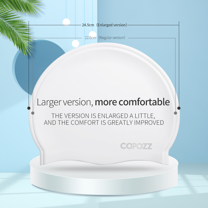 Шапочки для плавания с узором  – обзор и цена Swim Hat Silicone