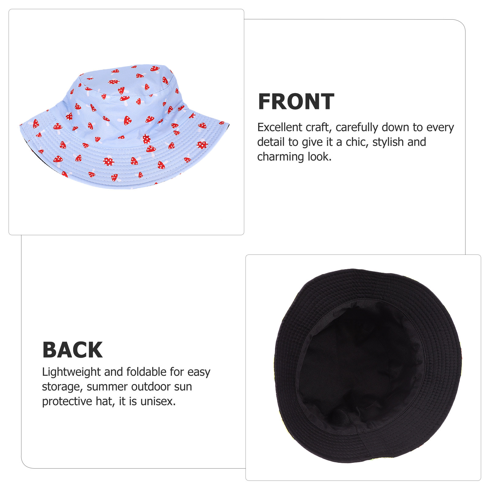 Женская летняя панама с узором – обзор и цена Bucket Hat Cotton